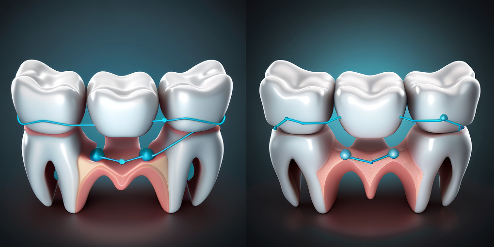 GhostBear dental bridge connecting three teeth and the middle t 38543277 e293 4e28 9f7b 7116cea83e1d